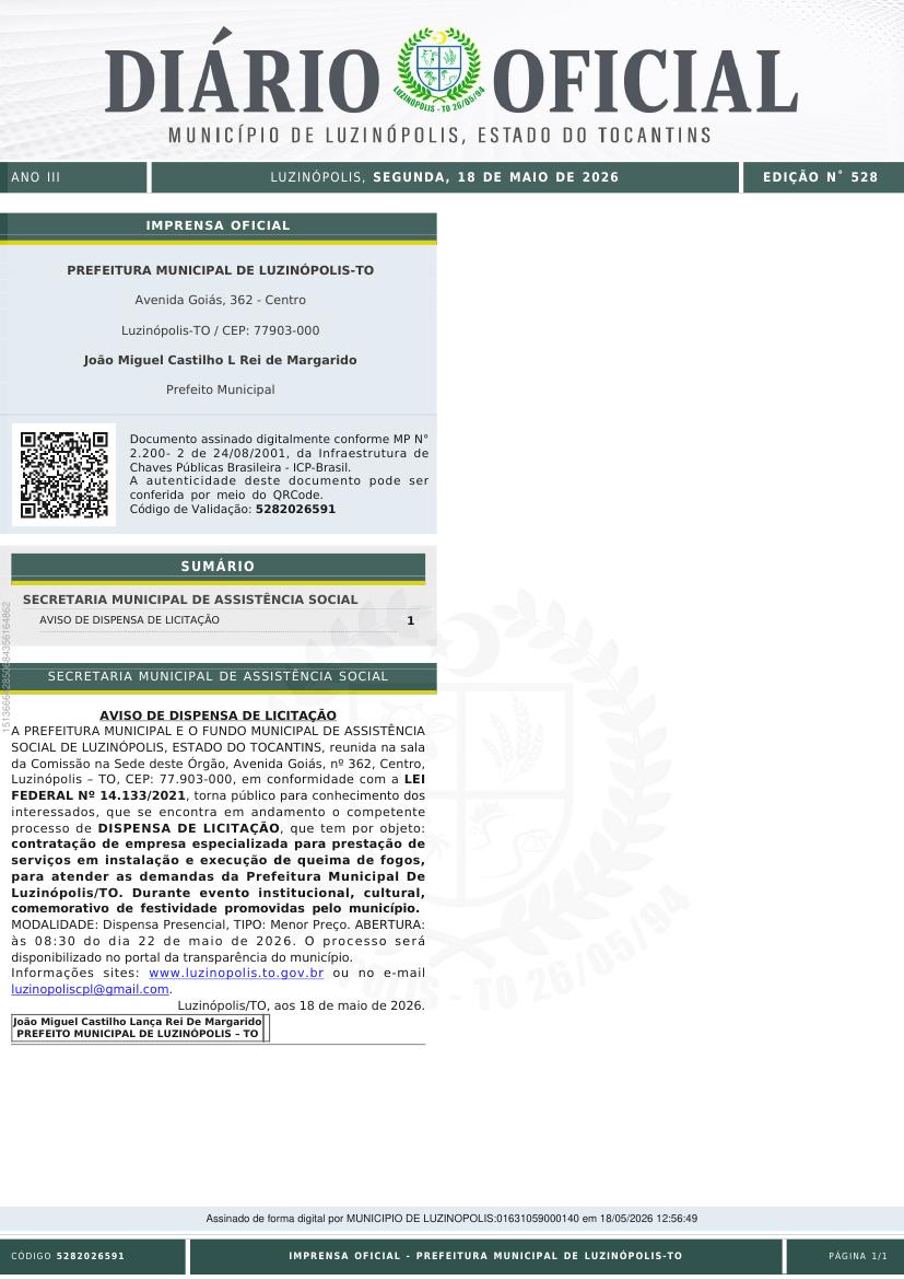 Capa da edição
