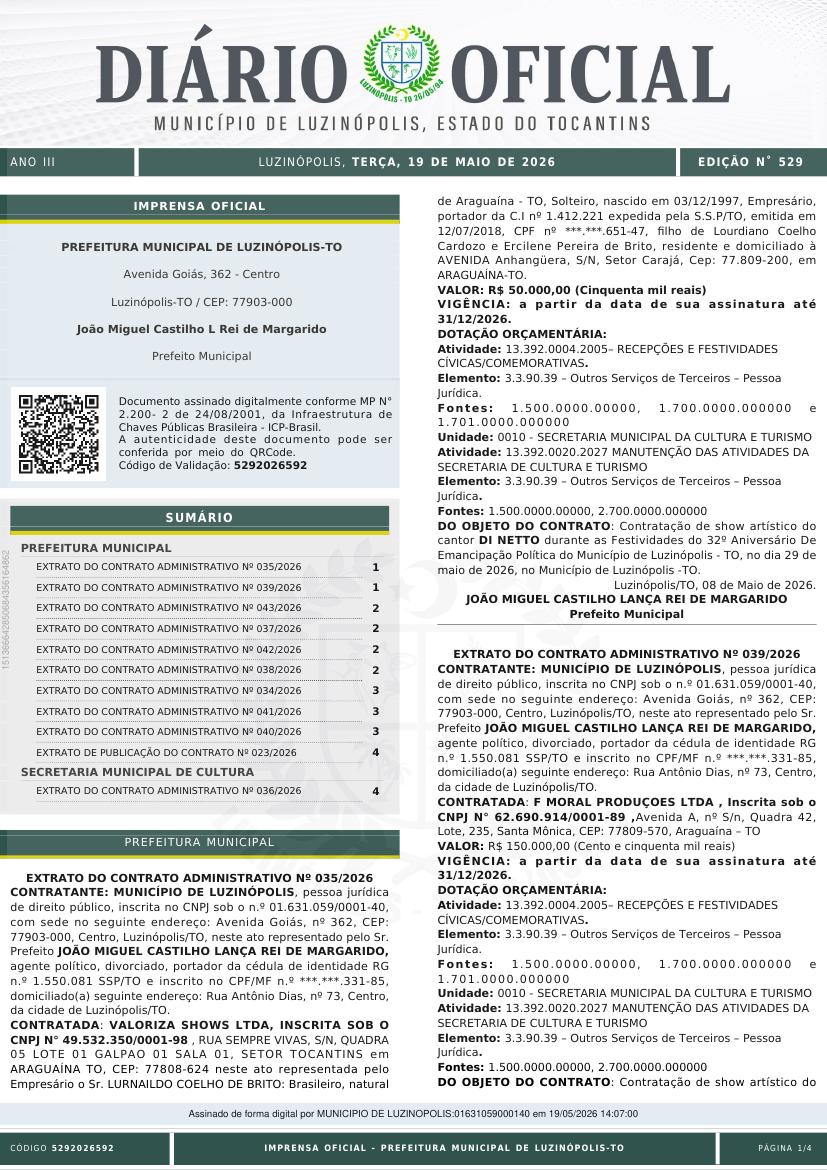Capa da edição