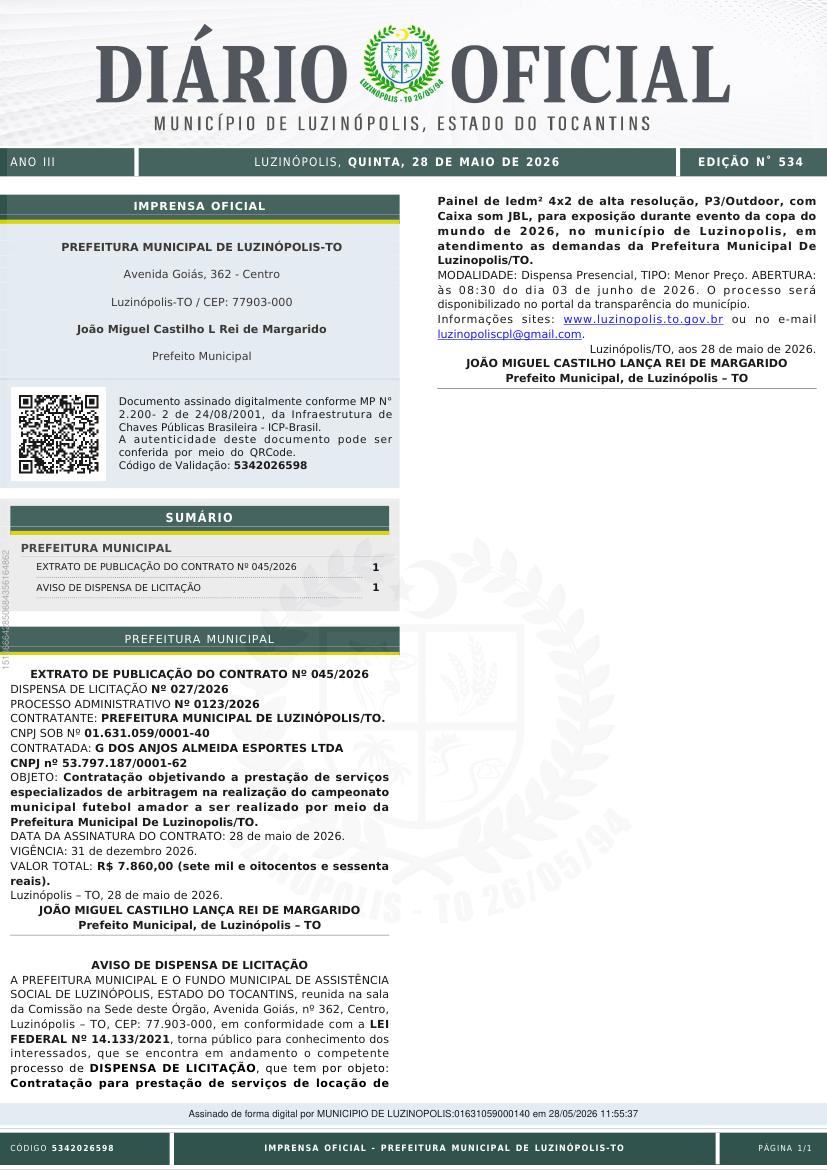 Capa da edição